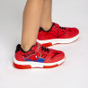 Zapatillas deporte Cerda con luces de spiderman con detalles de telarañas