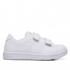 Zapatillas deporte QUETS! blancas con doble velcro