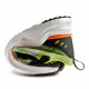 Zapatillas deporte Pablosky verdes con cierre de velcro y crodón elástico - Querol online