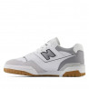 Sabatilles New Balance 550 blanc amb gris pissarra