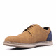 Zapatos sport Owel darwin marrones amb cordons encerats - Querol online