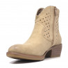 Botins Owel newcastle taupe amb canya perforada