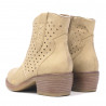 Botins Owel newcastle taupe amb canya perforada