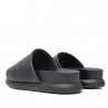 Sandalias Owel manly planas completamente negras