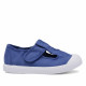 Zapatillas lona QUETS! azules cerradas con piso de goma blanca - Querol online