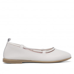 Bailarinas QUETS! blancas con cordón - Querol online