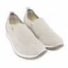Zapatillas Imac beige sin cordones alto confort