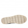 Zapatillas Imac beige sin cordones alto confort