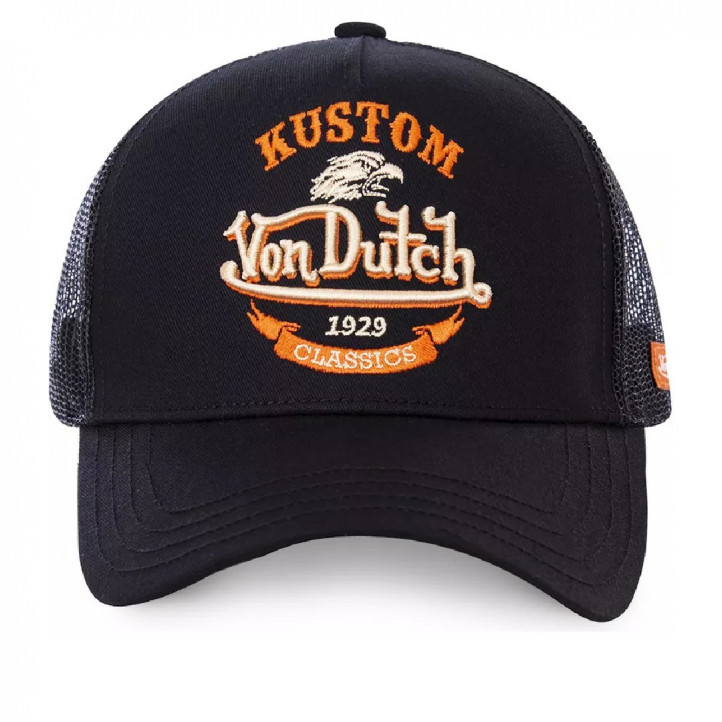 Complementos Von Dutch eag blk kustom negra y naranja - Querol online