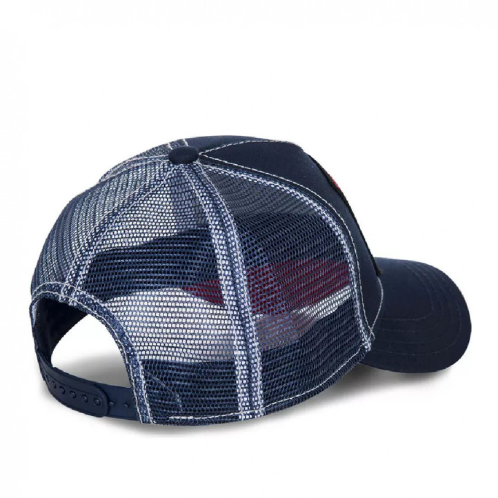 Complementos Von Dutch square5b azul con parche frontal - Querol online