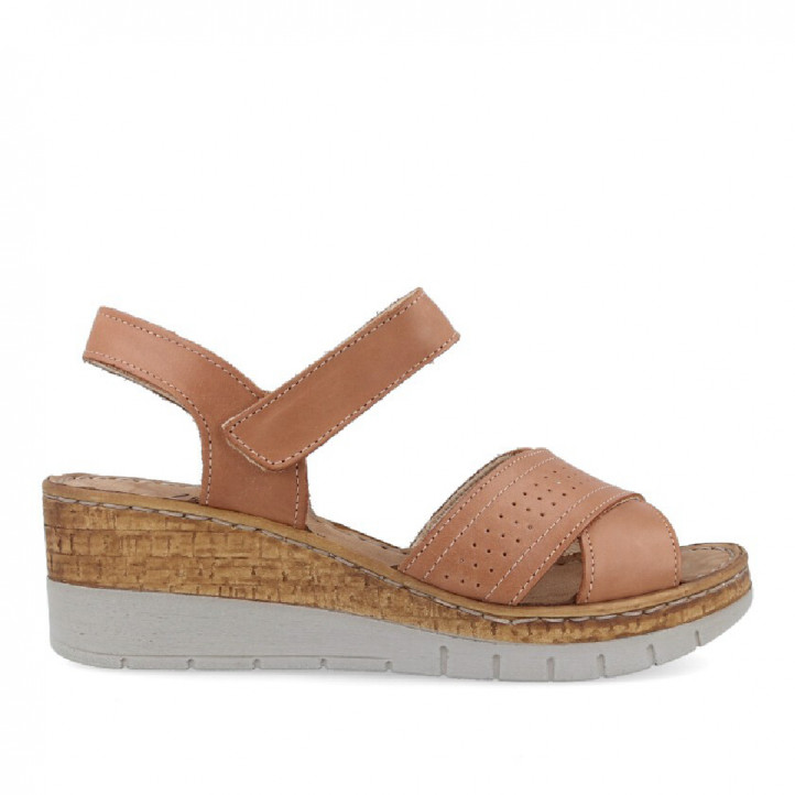 SANDALIAS CUñA WALK AND FLY LEVANTE 6548 50120 WALK AND FLY - Querol online