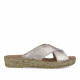 SANDALIAS METALIZADAS WALK AND FLY BEACH 7665 48452 WALK AND FLY - Querol online