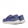 Sabates sport Lobo en estil tipus nàutics en color blau