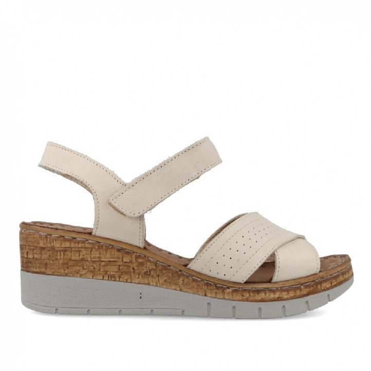 SANDALIAS CUñA WALK AND FLY LEVANTE 6548 50120 WALK AND FLY - Querol online