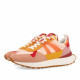 Zapatillas urban Gioseppo adair rosa con detalles en naranja y salmón - Querol online