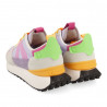 Zapatillas urban Gioseppo adair malvas con detalles de colores