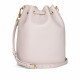 Bolso U.S. POLO ASSN. standford bucket beige estilo bombonera - Querol online