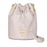 Bolso U.S. POLO ASSN. standford bucket beige estilo bombonera
