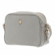 Bossa U.S. POLO ASSN. houston crossbody gris amb detalls daurats - Querol online