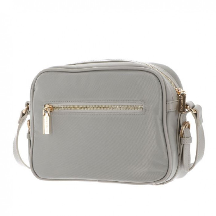 Bolso U.S. POLO ASSN. houston crossbody gris con detalles dorados - Querol online