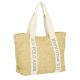 Bolso U.S. POLO ASSN. straw 03 natural con tira ancha en beige - Querol online