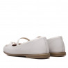 Bailarinas QUETS! color blancas con lazo tipo mercedita