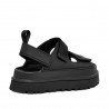 Sandàlies plataformes UGG GoldenGlow Negres