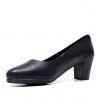 Zapatos tacón Redlove Isabel negros básicos de piel