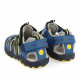 sandalias Gioseppo anstead azules y amarillas con doble velcro - Querol online