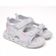 sandalias QUETS! deportivas blancas con luces multicolor - Querol online