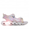sandàlies QUETS! deportivas roses con luces multicolor