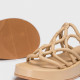 SANDALIA CUñA ELADIA BEIGE BEIGE WONDERS - Querol online