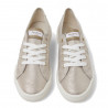 Sabatilles lona Pepe Jeans bàsiques or metal·litzades per a dona