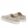 Sabatilles lona Pepe Jeans bàsiques or metal·litzades per a dona