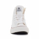 Zapatillas lona Victoria tribu botín basket lona blanca - Querol online