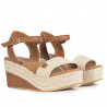 Sandàlies falca Popa arambol napa cuir