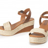 Sandàlies falca Popa arambol napa cuir