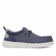 Zapatos sport Lobo yosemite azul con cordones elásticos - Querol online