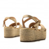 Sandàlies plataformes Mustang amad amb trenes de jute