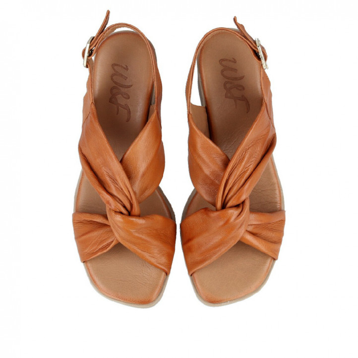 SANDALIAS DE TACON BAJO W&F LARIOS F21-500 WALK AND FLY - Querol online