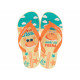 CHANCLAS DE NIñA IPANEMA + MR WONDERFUL IV KIDS YELLOW/ORANGE - Querol online