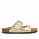 Sandalias planas Pepe Jeans golden con doble hebilla estilo bio - Querol online