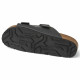 Sandalias Pepe Jeans double kansas en negro con doble hebilla y estilo bio - Querol online