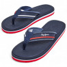 Chanclas Pepe Jeans west basic azules con detalles rojos