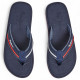 Chanclas Pepe Jeans west basic azules con detalles rojos - Querol online