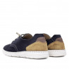 Sabates sport Lobo en color blau marí amb detalls en beige