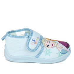 Zapatillas casa Cerda media bota de Elsa y Ana de Frozen
