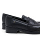 MOCASINES DE PIEL NEGROS EVA PORRONET - Querol online