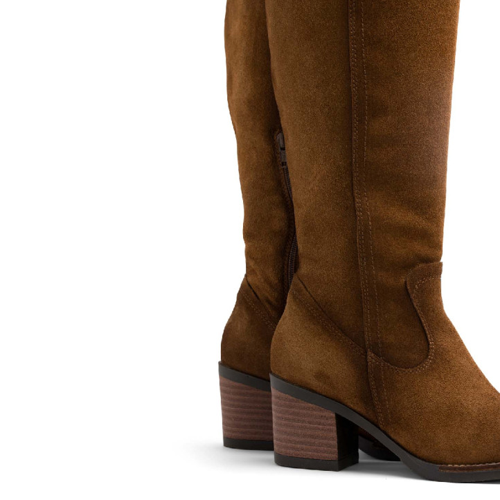 BOTAS DE PIEL CUERO CON CREMALLERA JIMAE PORRONET - Querol online