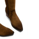 BOTAS COWBOY DE PIEL CUERO CON CREMALLERA HILDA PORRONET - Querol online